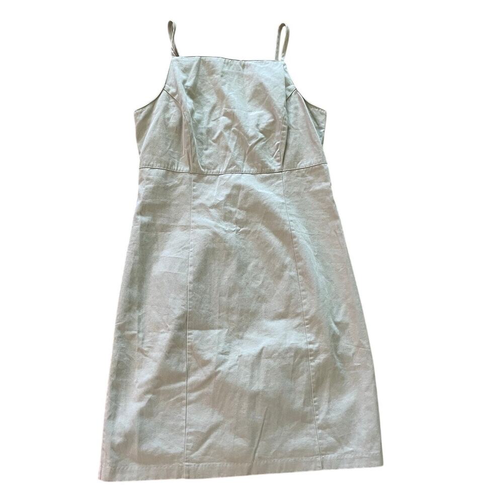 GAP Mint Green Spaghetti-Strap Midi Dress